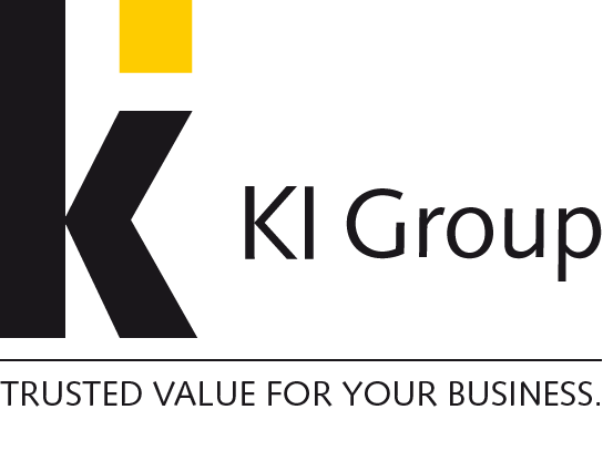 Logo KI Group mit Unterzeile