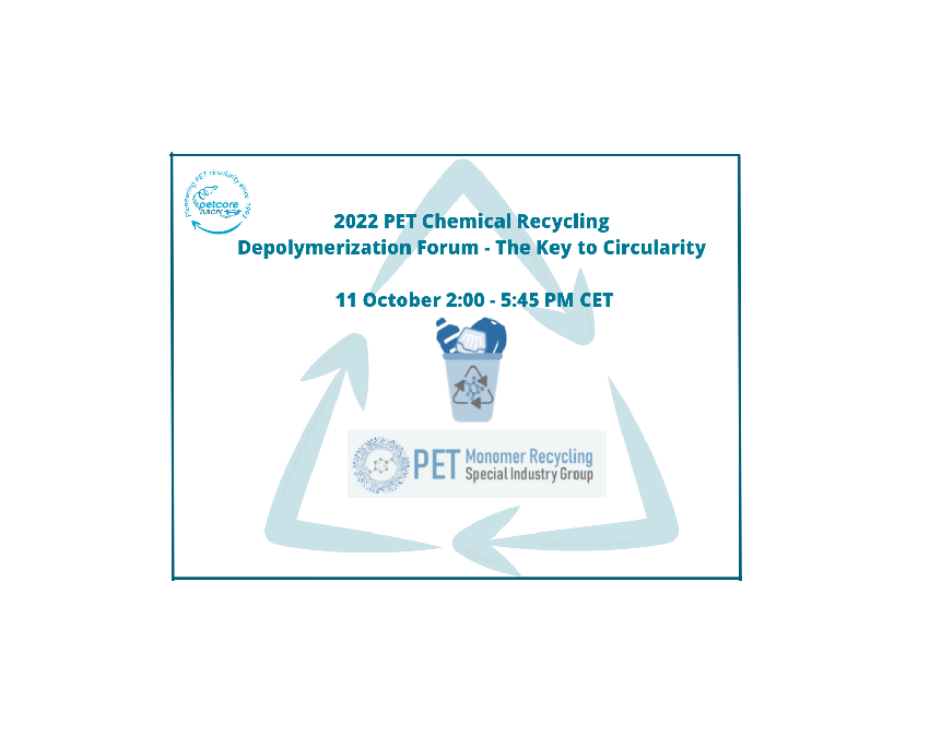 PET Chemical Recycling: Depolymerization Forum 
